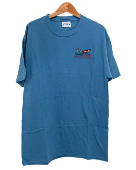 2002 Vintage Corvette Embroidered T-Shirt (Medium)