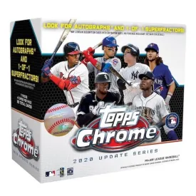 2020 Topps MLB Baseball Chrome Update Series Mega Box