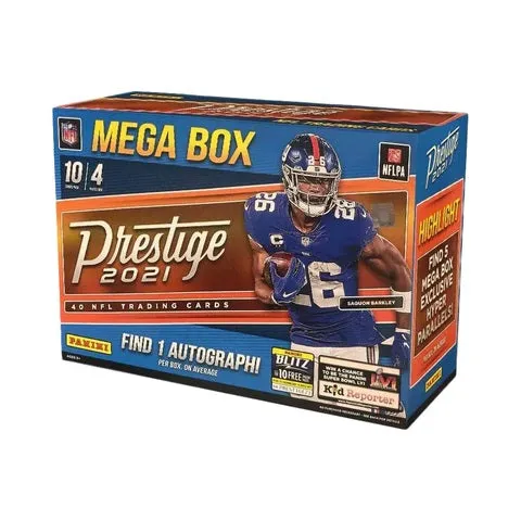 2021 Panini Prestige Football Mega Box