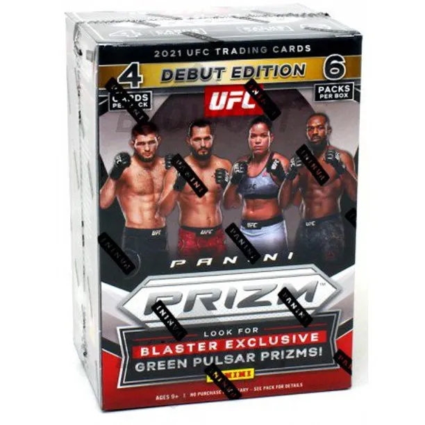 2021 Panini Prizm UFC Trading Cards Debut Edition Blaster Box