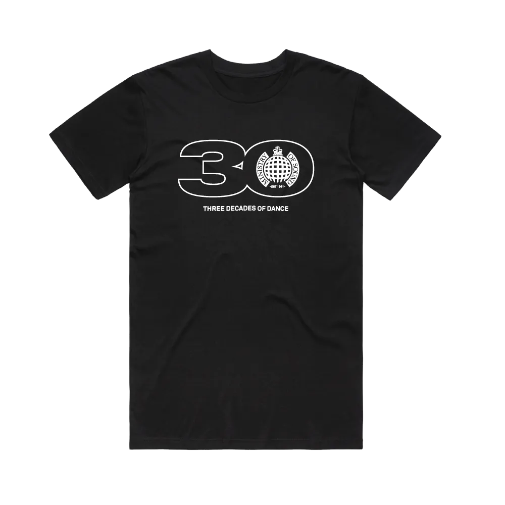 30 Years / Black T-Shirt