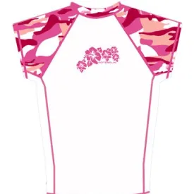 4221516    ~ RASHVEST LADIES PINK CAMO