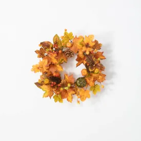 6.5" Pumpkin Berry Ring