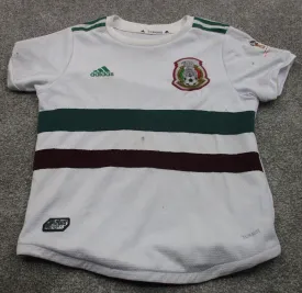 Adidas FIFA World Cup 2018 T-Shirt Boys Size 12 White Climachill Round Neck