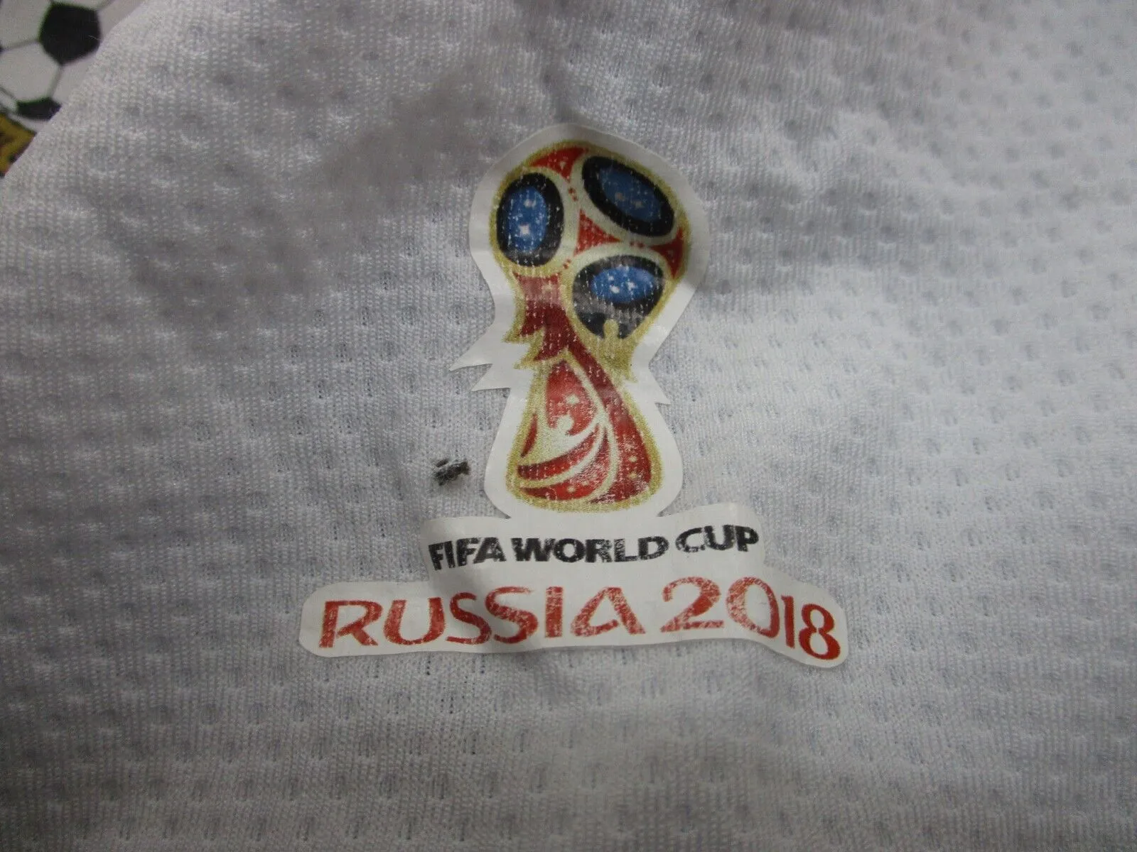 Adidas FIFA World Cup 2018 T-Shirt Boys Size 12 White Climachill Round Neck