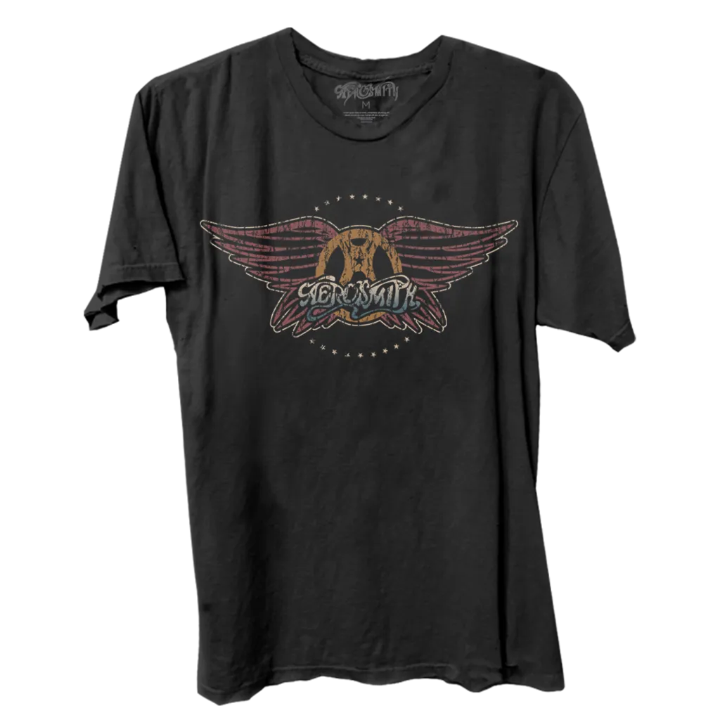 Aerosmith Wing Distressed T-shirt