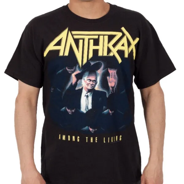 Anthrax Among the Living T-Shirt w/ Backprint