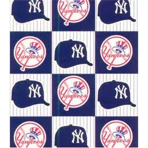 Anti-Pill New York Yankees Fleece B506 "LAST PIECE MEASURES 1 YARD 34 INCHES"