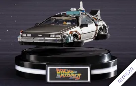 Back to the Future Part II - Egg Attack Floating - Floating DeLorean