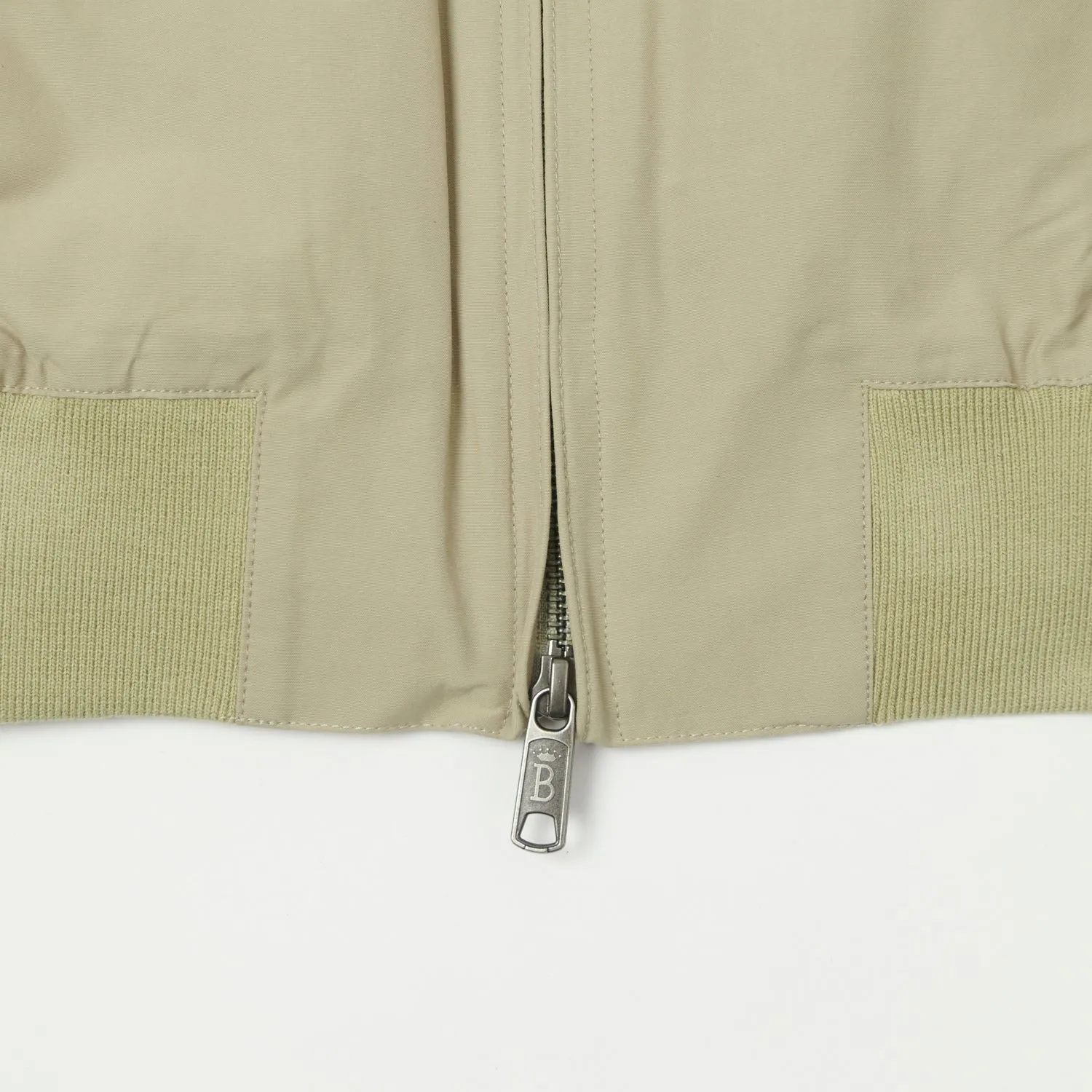 Baracuta G9 'Baracuta Cloth' Harrington Jacket - Natural