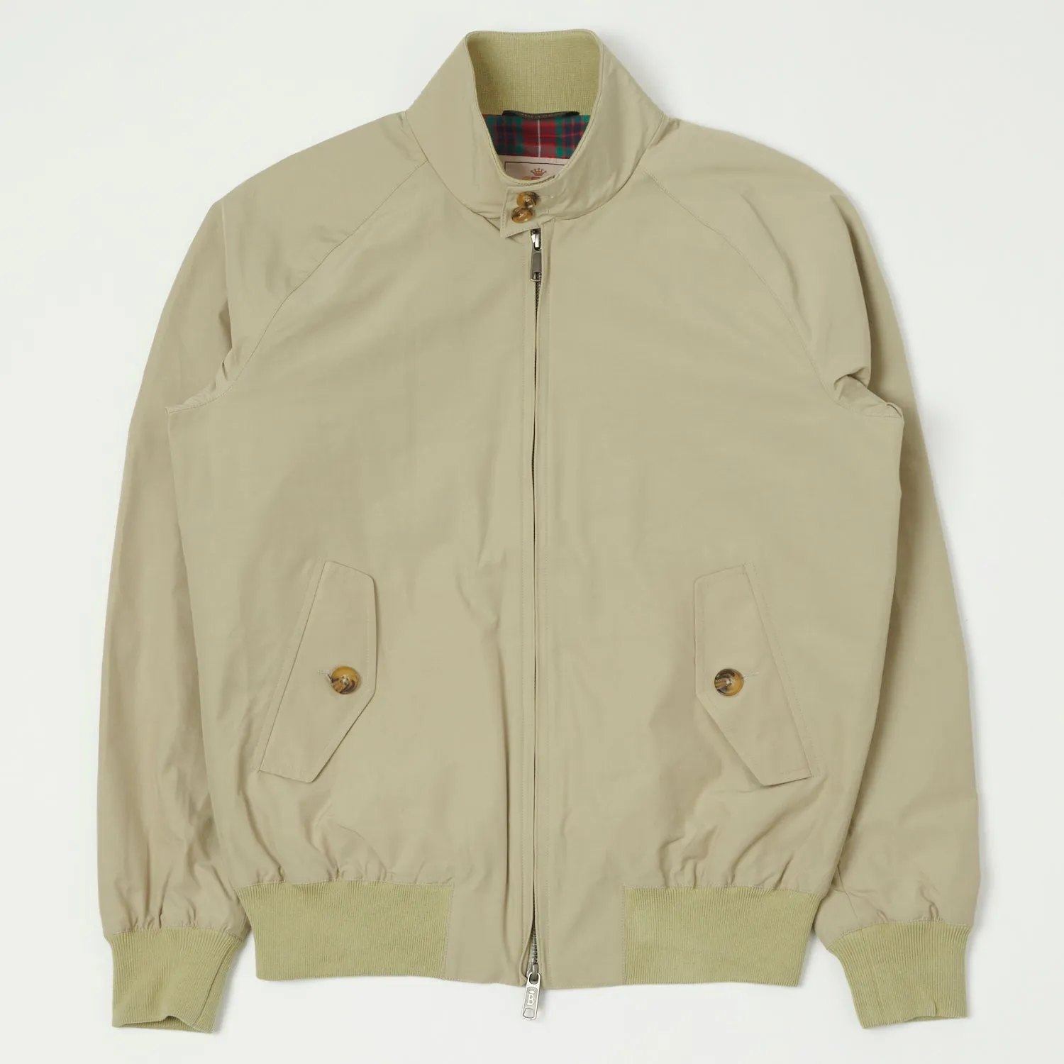 Baracuta G9 'Baracuta Cloth' Harrington Jacket - Natural