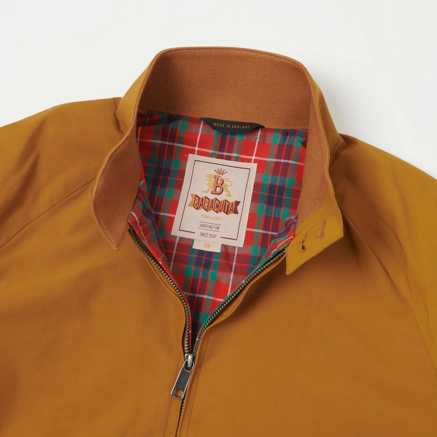 Baracuta G9 'Baracuta Cloth' Harrington Jacket - Pumpkin Spice