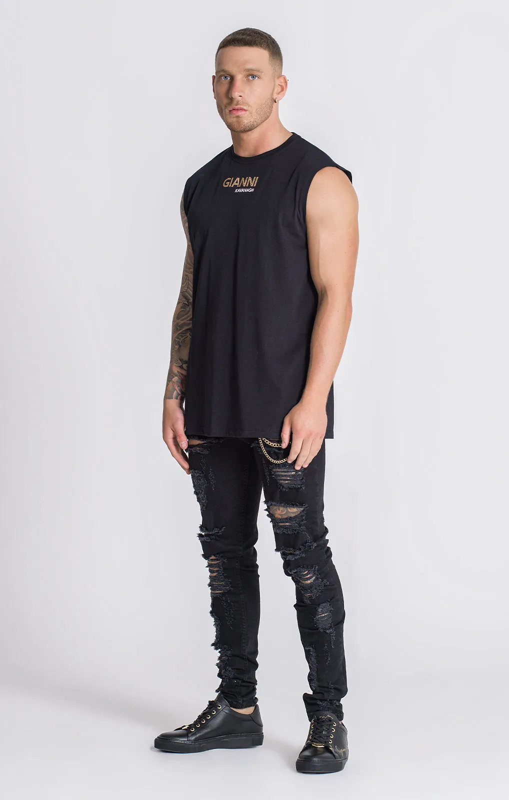 Black Gianni Vest