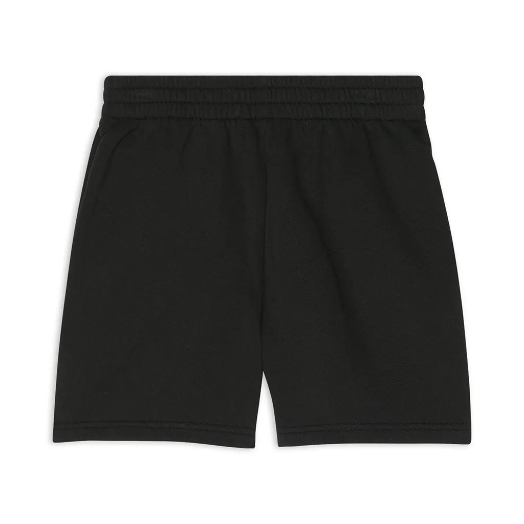 Black Logo Shorts