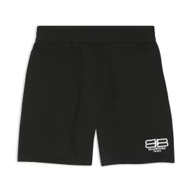 Black Logo Shorts