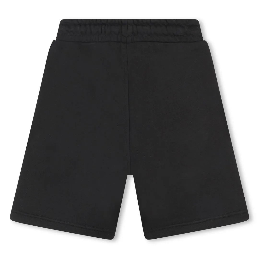 Black Logo Shorts