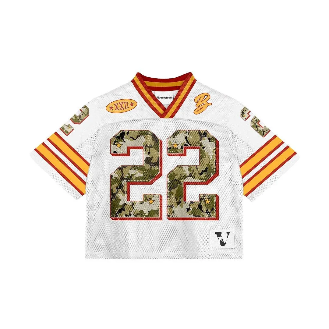 Camo Number Sports Top