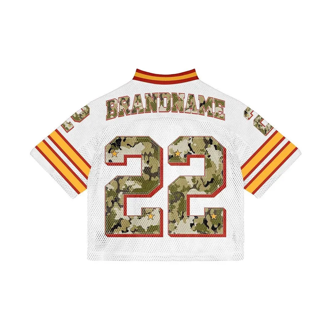 Camo Number Sports Top