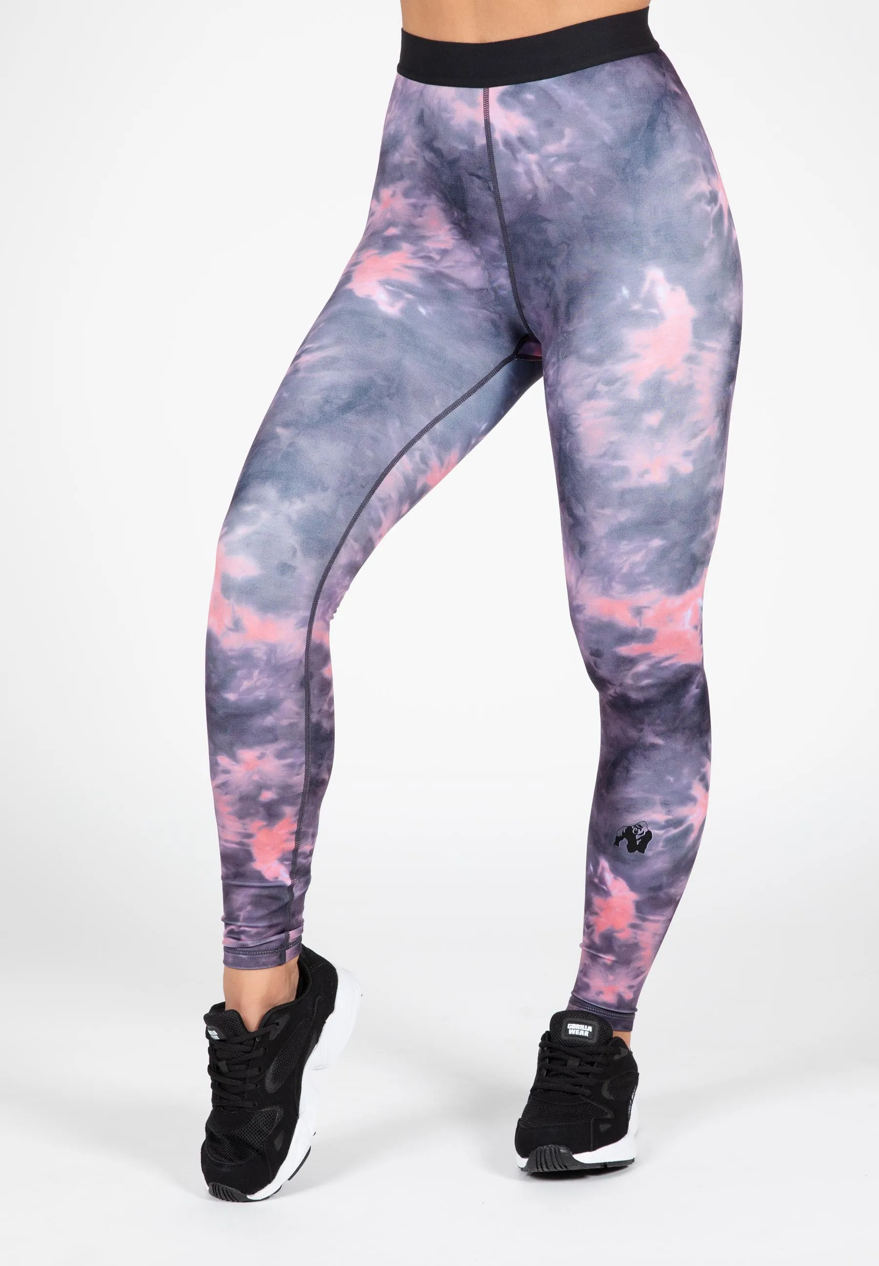 Colby Leggings - Gray/Pink