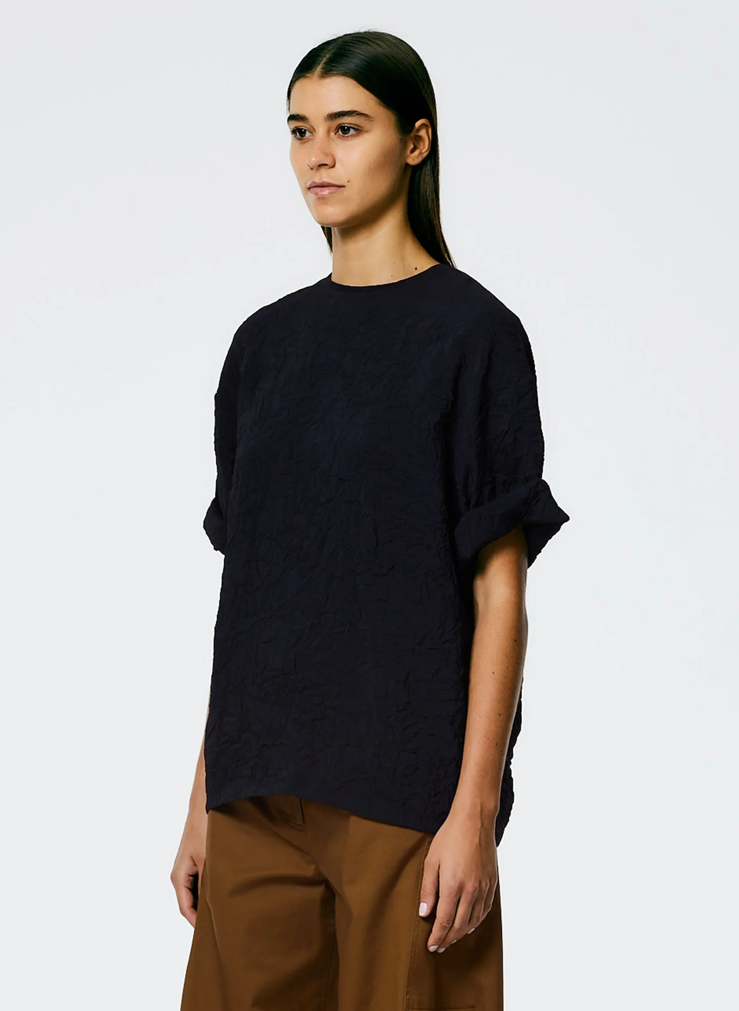 Crinkle Shirting Easy T-Shirt