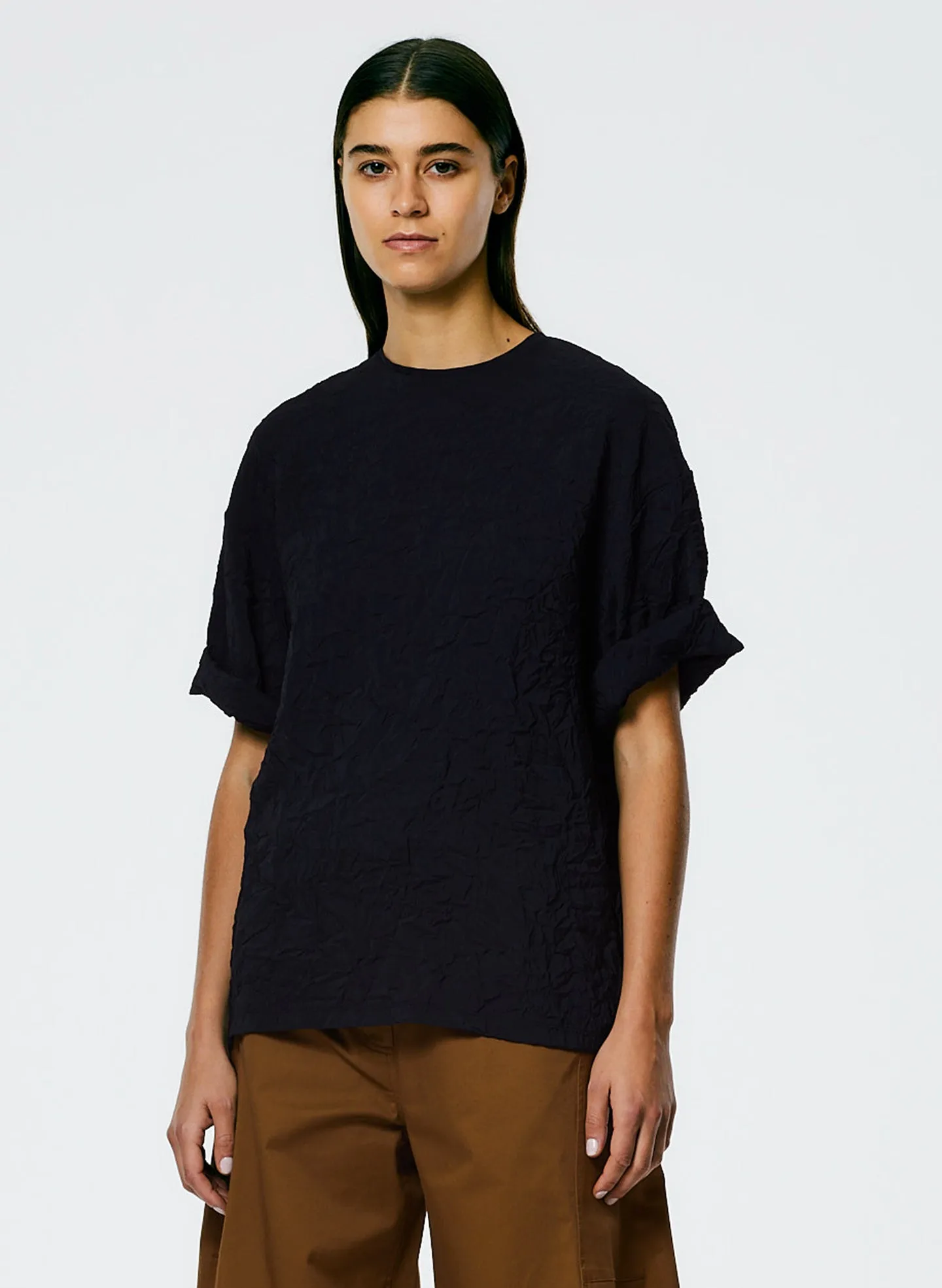 Crinkle Shirting Easy T-Shirt