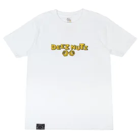 DeezNutz Logo T-Shirt - White