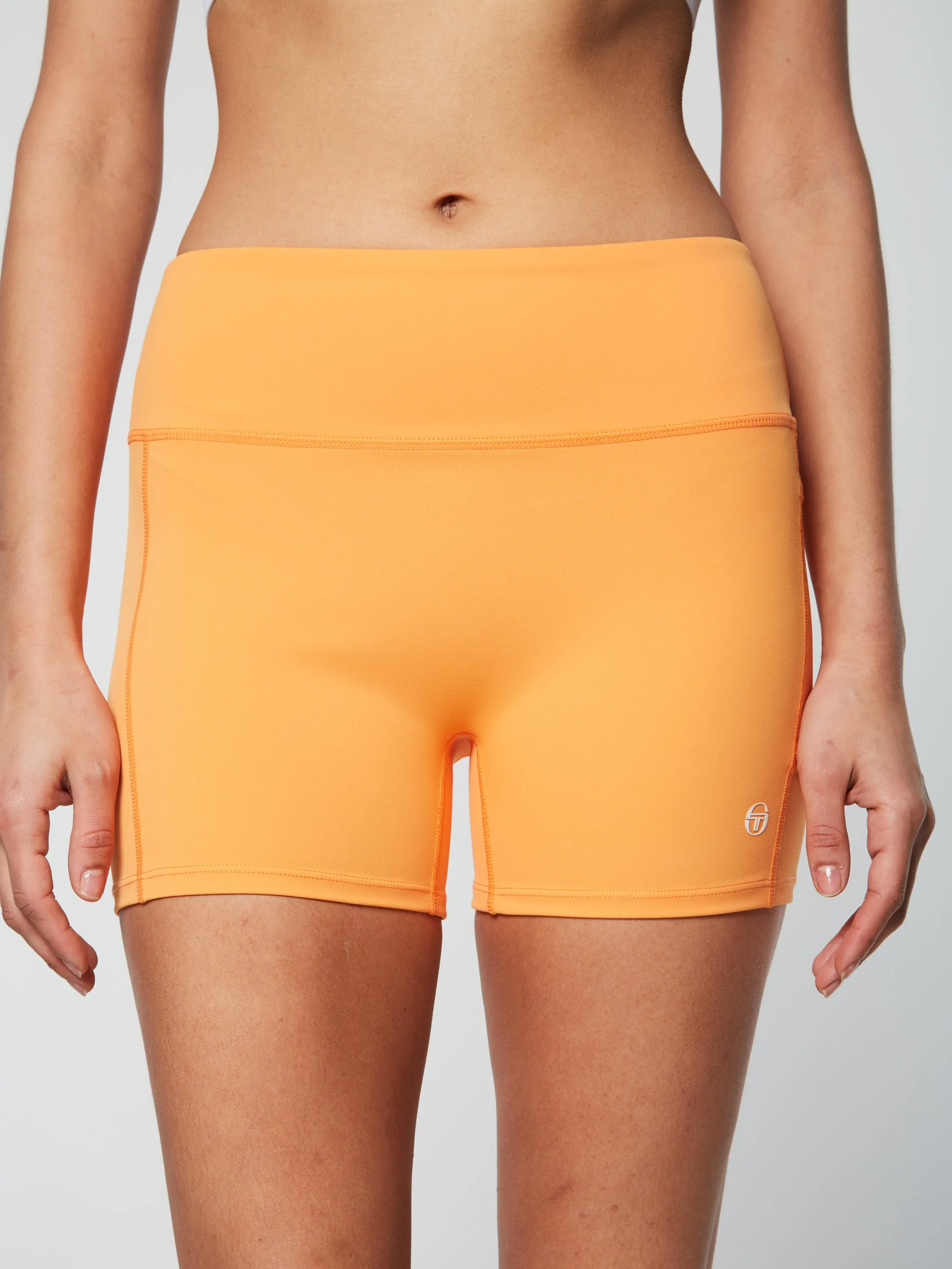 Elisa Tennis Short- Tangerine