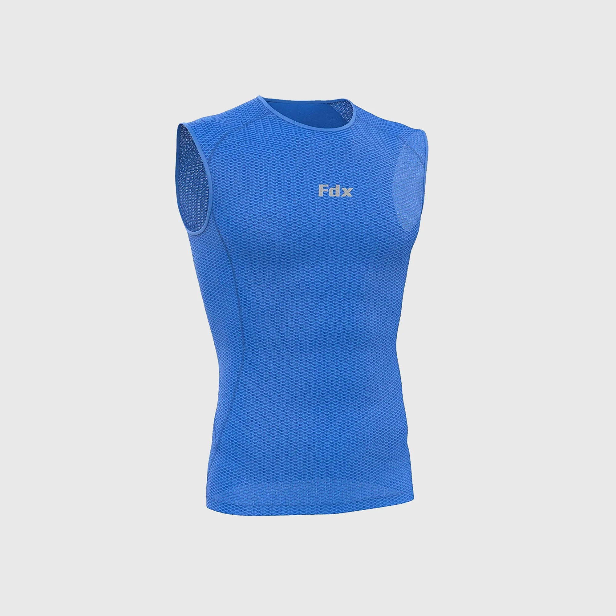 Fdx Aeroform Blue Men's & Boy's Sleeveless Mesh Summer Cycling Top