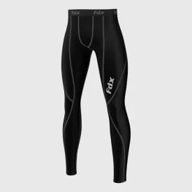 Fdx T5 Men's & Boy's Grey Winter Compression Tights