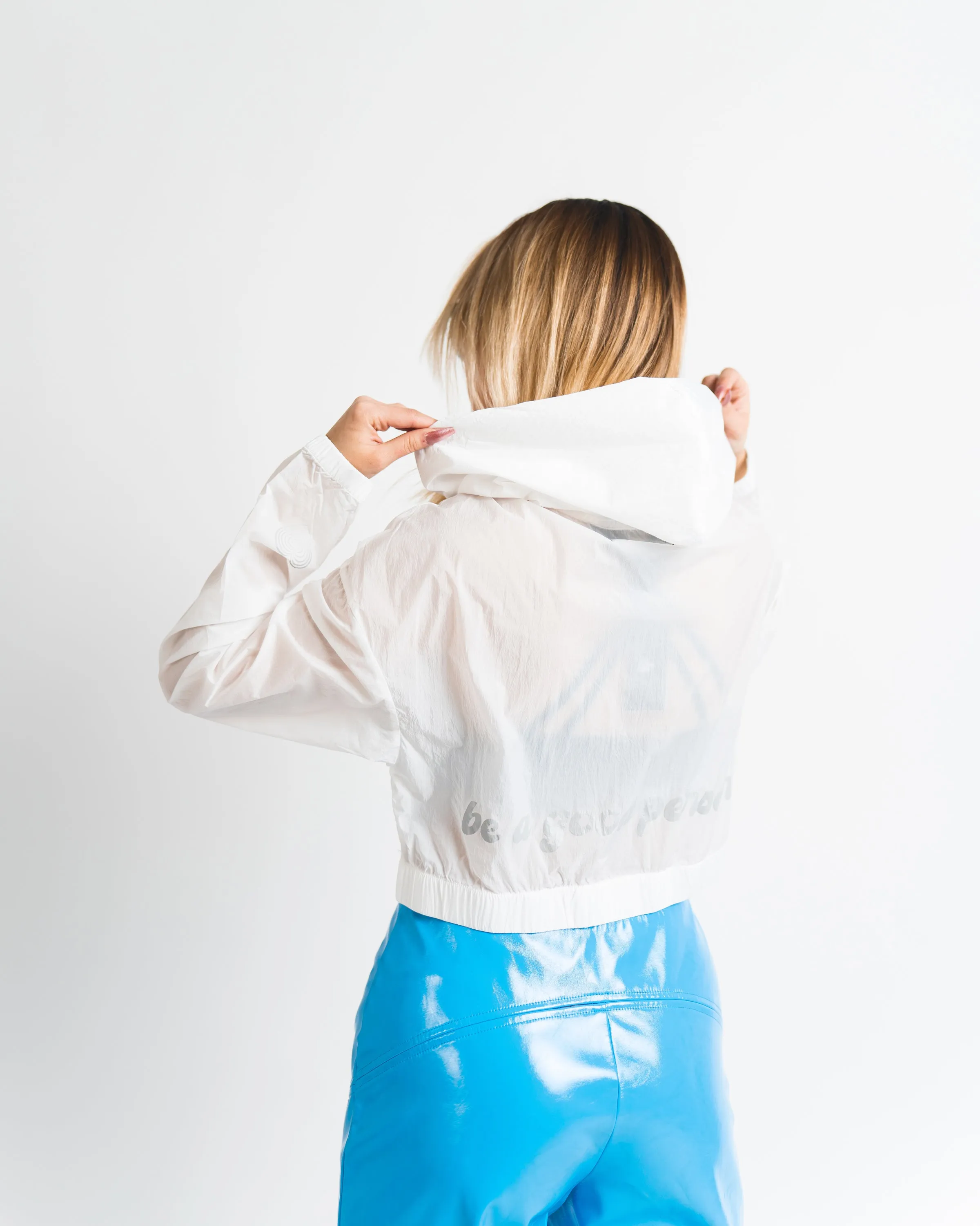 Festival Crop Jacket - White