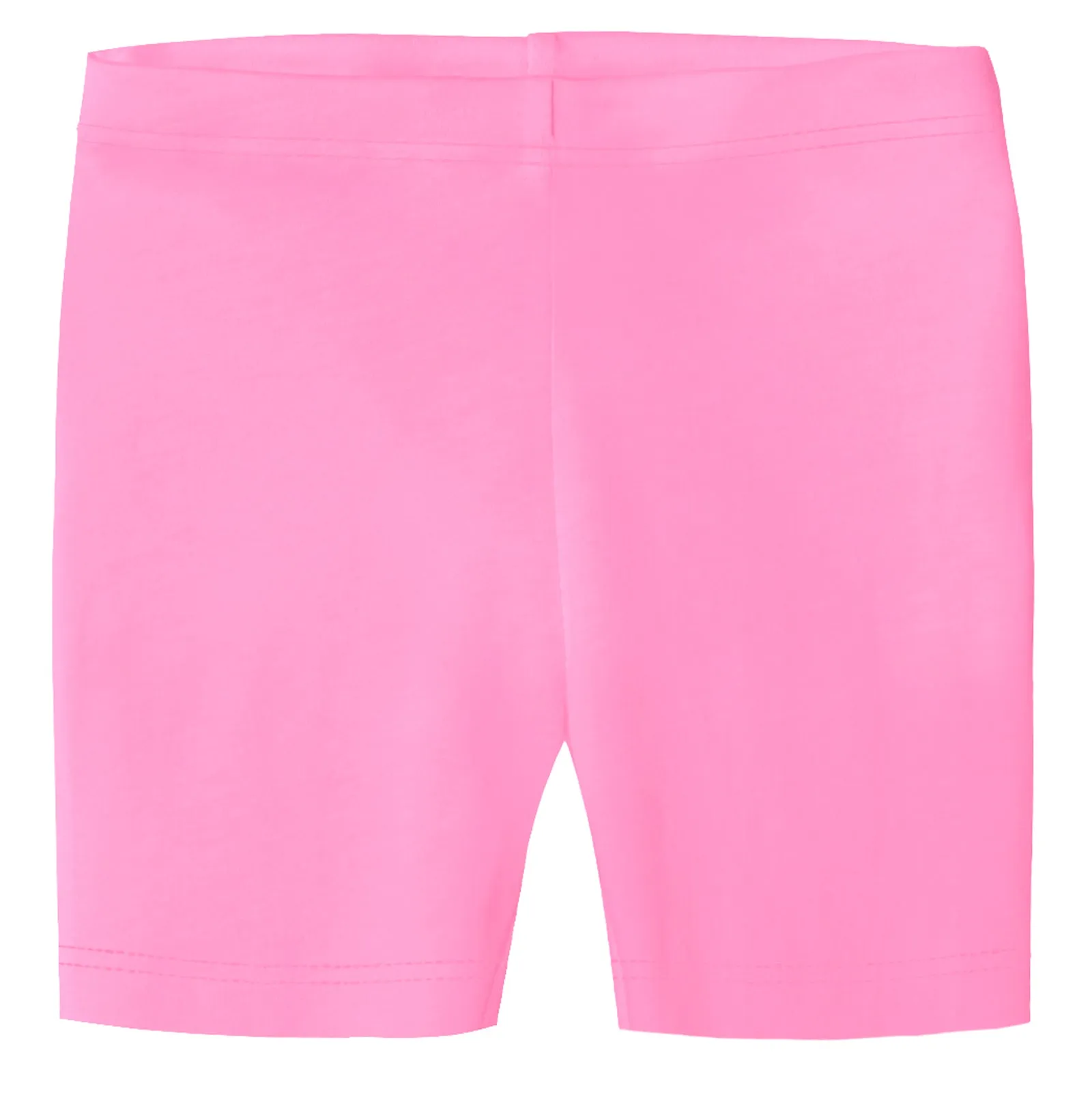 Girls Soft 100% Cotton Bike Shorts | Bubblegum