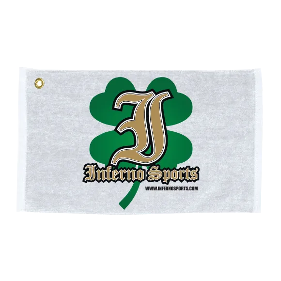 Inferno Sports Good Luck Clover Towel