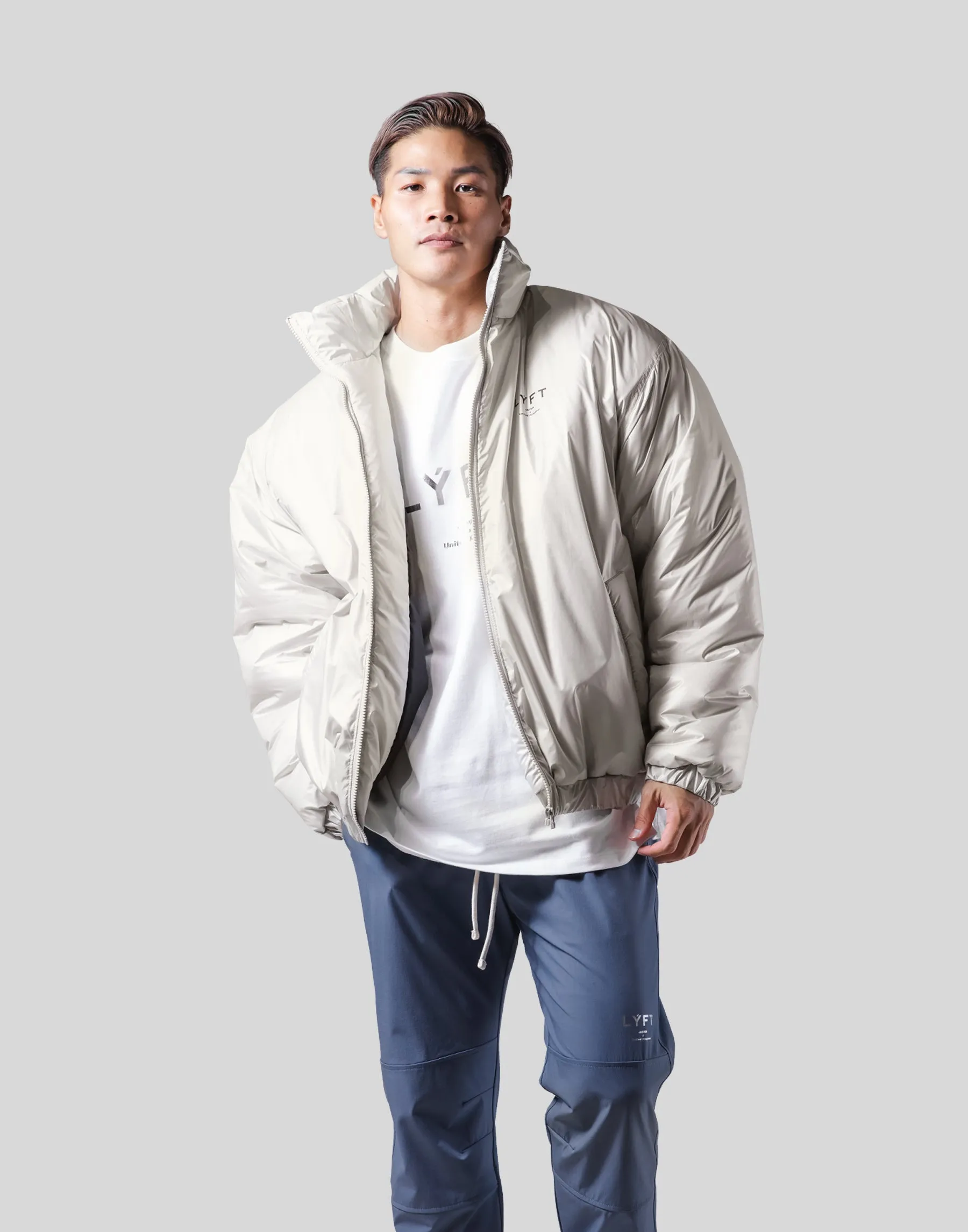 Light Weight Oversize Jacket - White