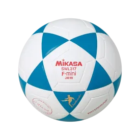 Mikasa Sports SWL317 Series Futsal Ball - White/Blue