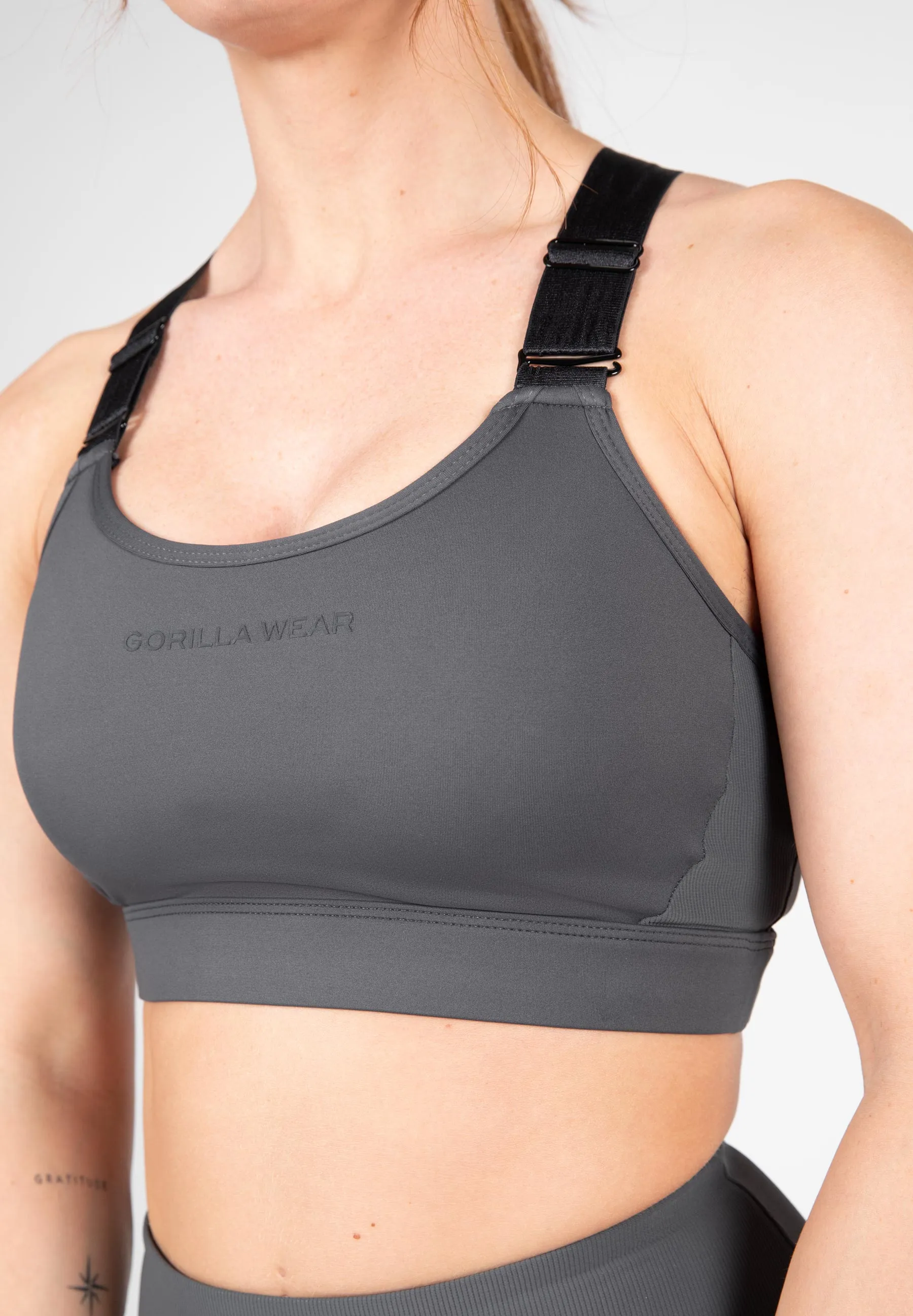 Monroe Sports Bra - Gray