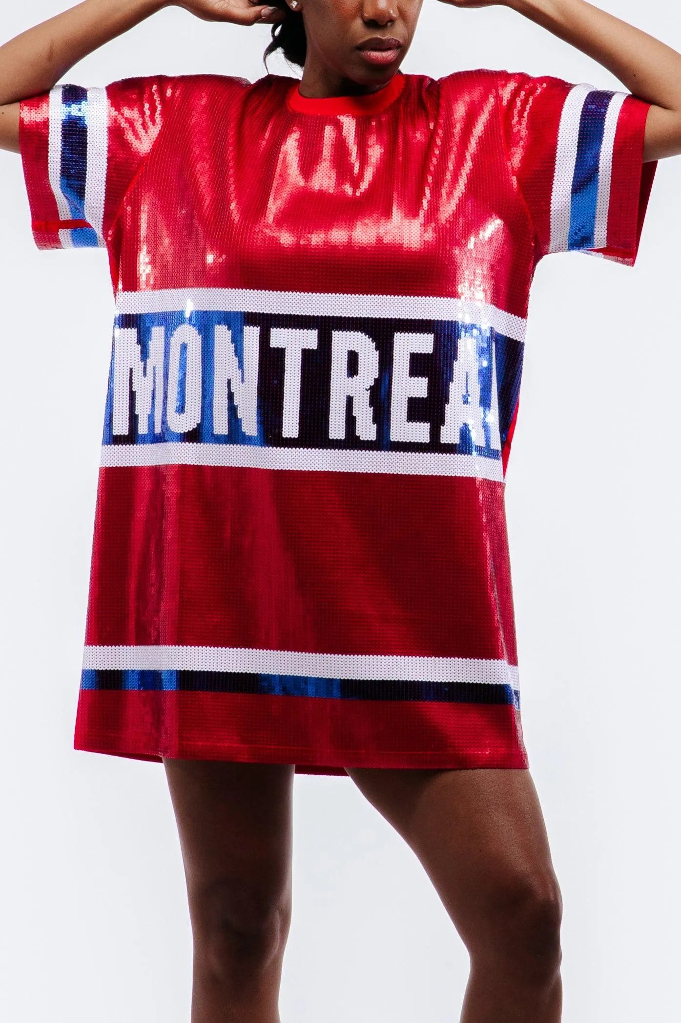 Montreal Hockey Sequin Dress