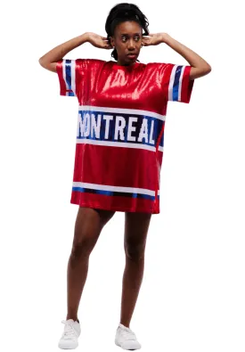 Montreal Hockey Sequin Dress