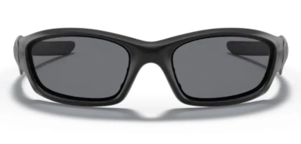 Oakley Standard Issue Straight Jacket Matte Black Frame - Gray Lens - Non Polarized Sunglasses