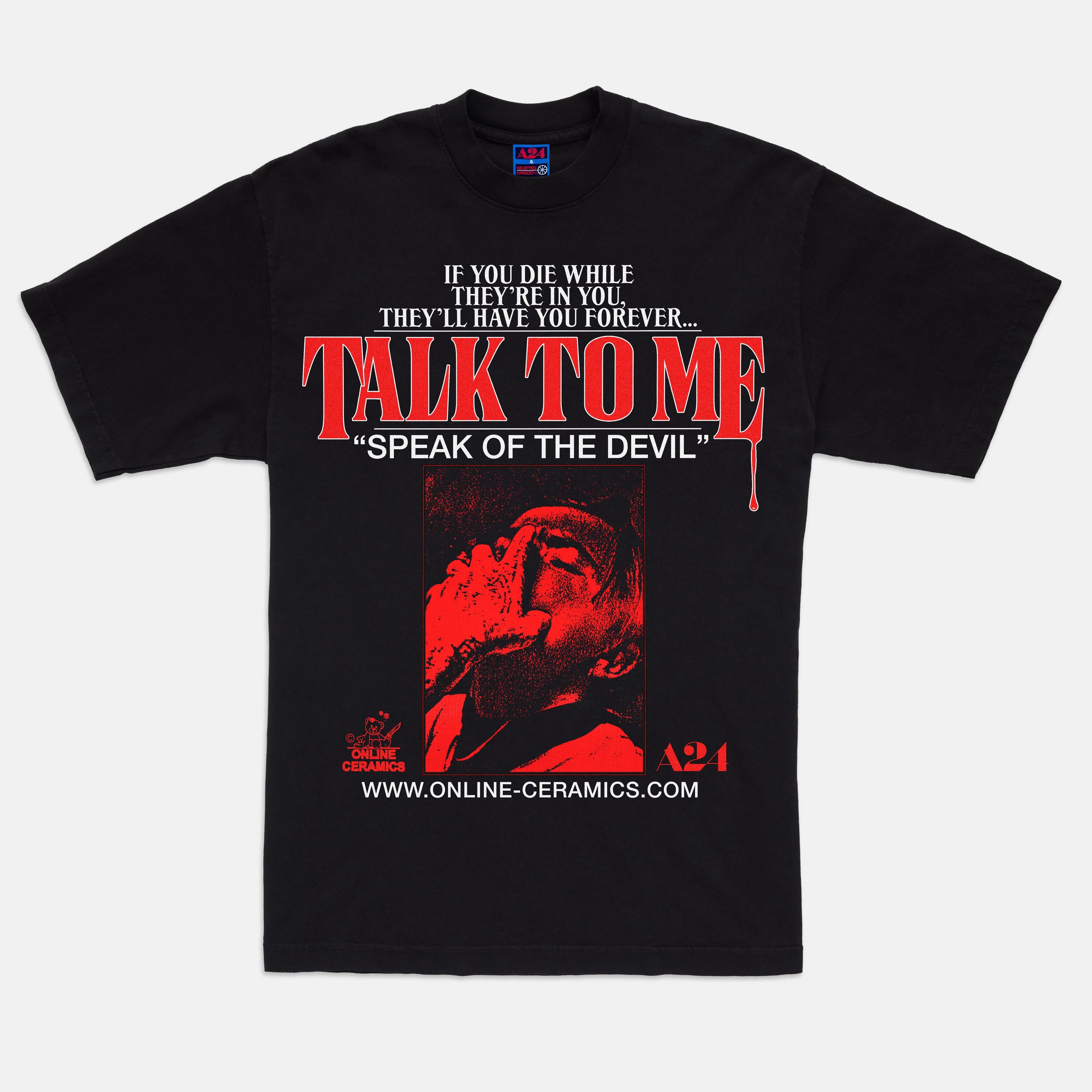 Online Ceramics x Talk To Me Speak Of The Devil Tee