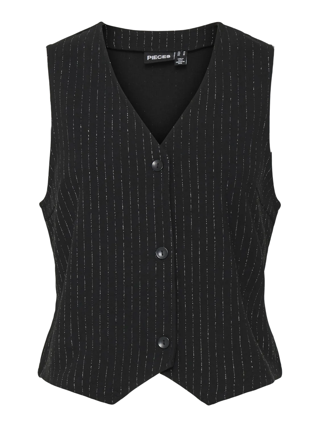 PCPARKER Tailored Waistcoat - Black