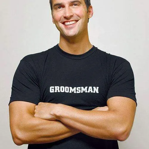 "Groomsman" Wedding Transfer (Pack of 1)