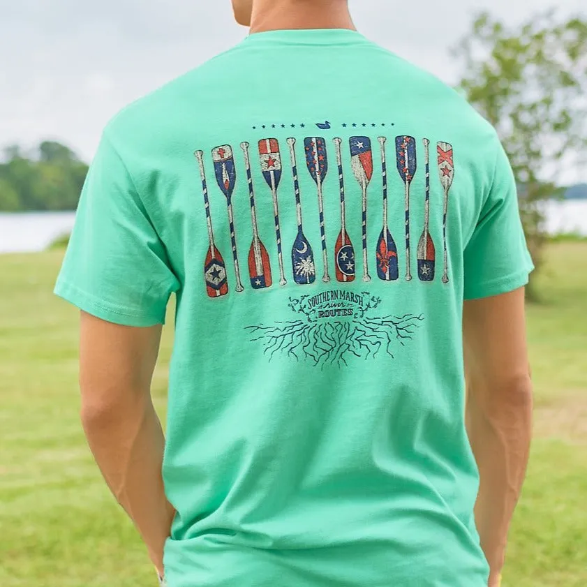 River Route Collection Tee - Paddles