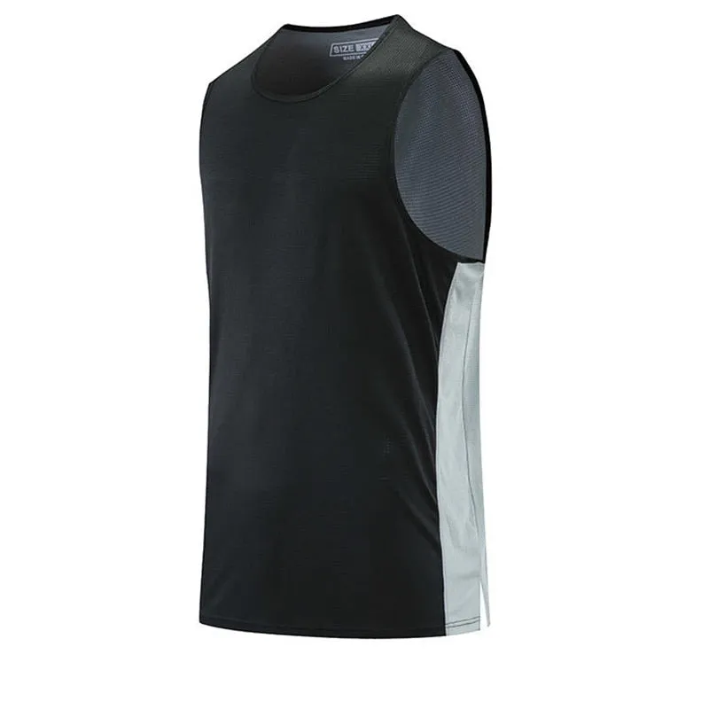 Sleeveless Vest Basketball Football Running Sports Tank Tops Gym Fitness Shirt Plus Size Multi-colored Unisex Clothing