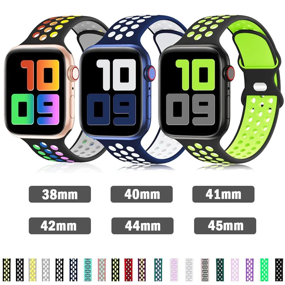 Sport Silicone Strap for Apple Watch