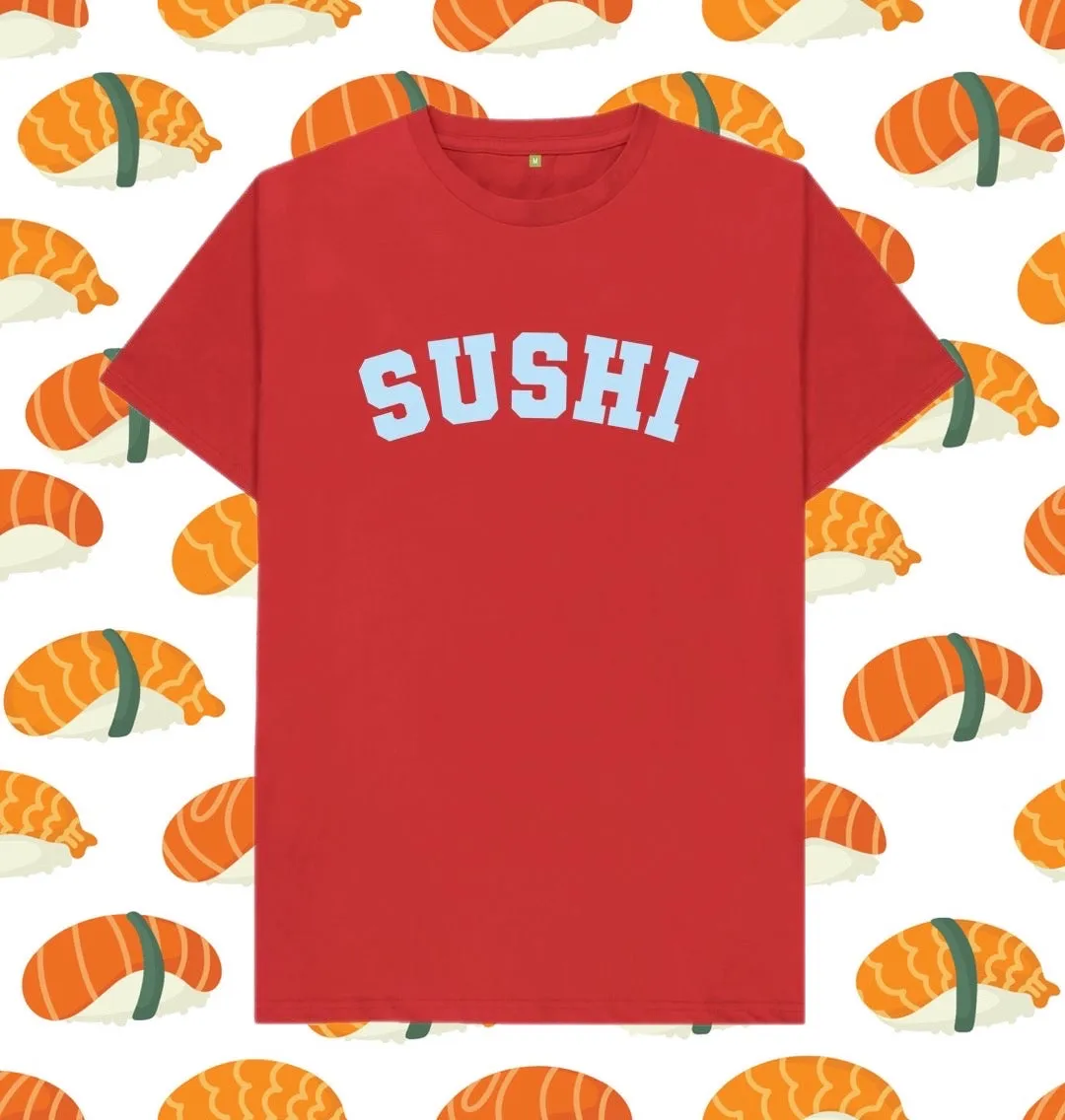 Sushi varsity t-shirt