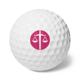 Sword and Scale Golf Balls, 6pcs