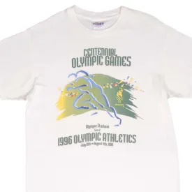 VINTAGE ATLANTA CENTENNIAL OLYMPIC GAMES 1996 TEE SHIRT SIZE LARGE