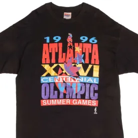 VINTAGE ATLANTA OLYMPICS SUMMER GAMES 1996 TEE SHIRT SIZE XL MADE IN USA