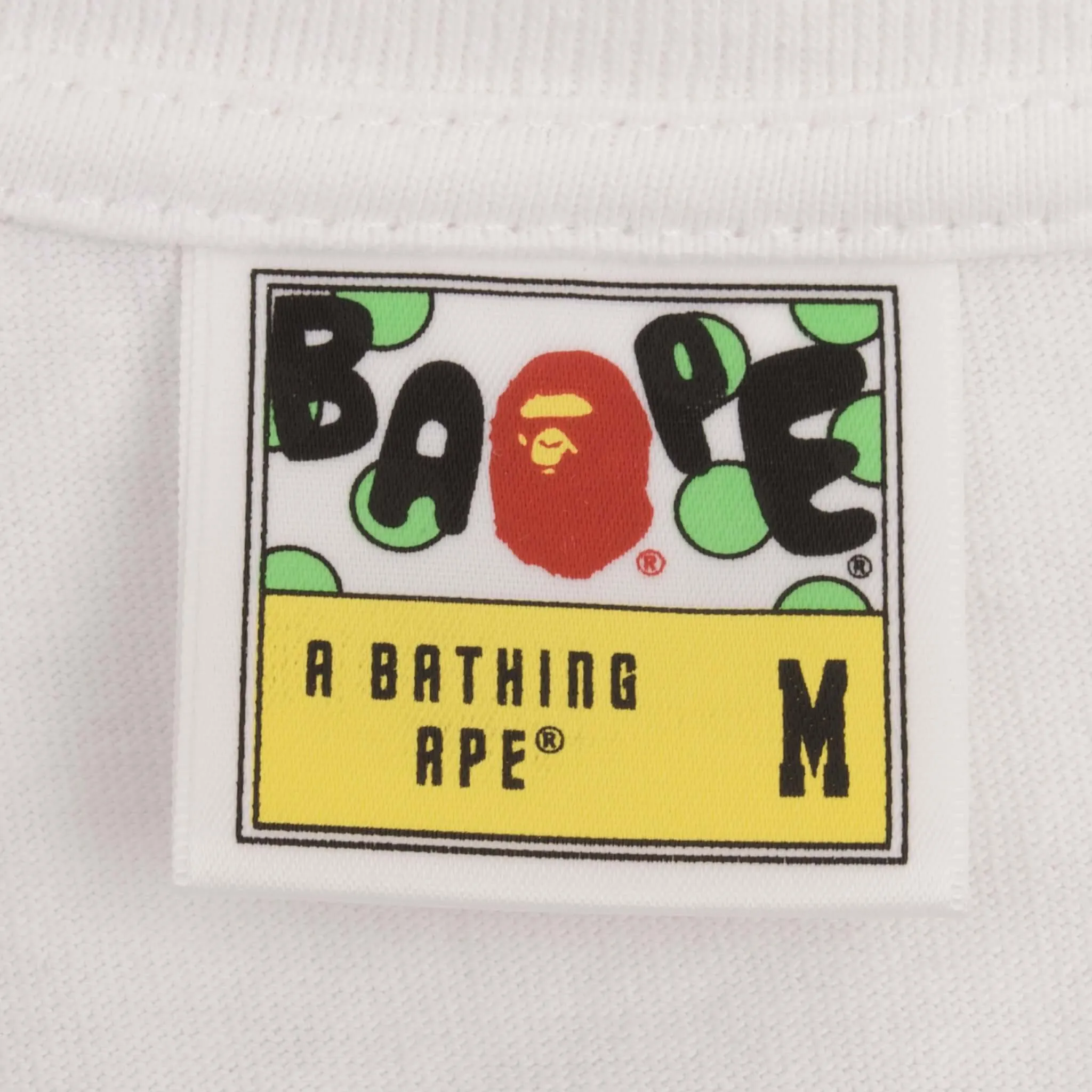 VINTAGE BAPE A BATHING APE TEE SHIRT SIZE MEDIUM SINGLE STITCH