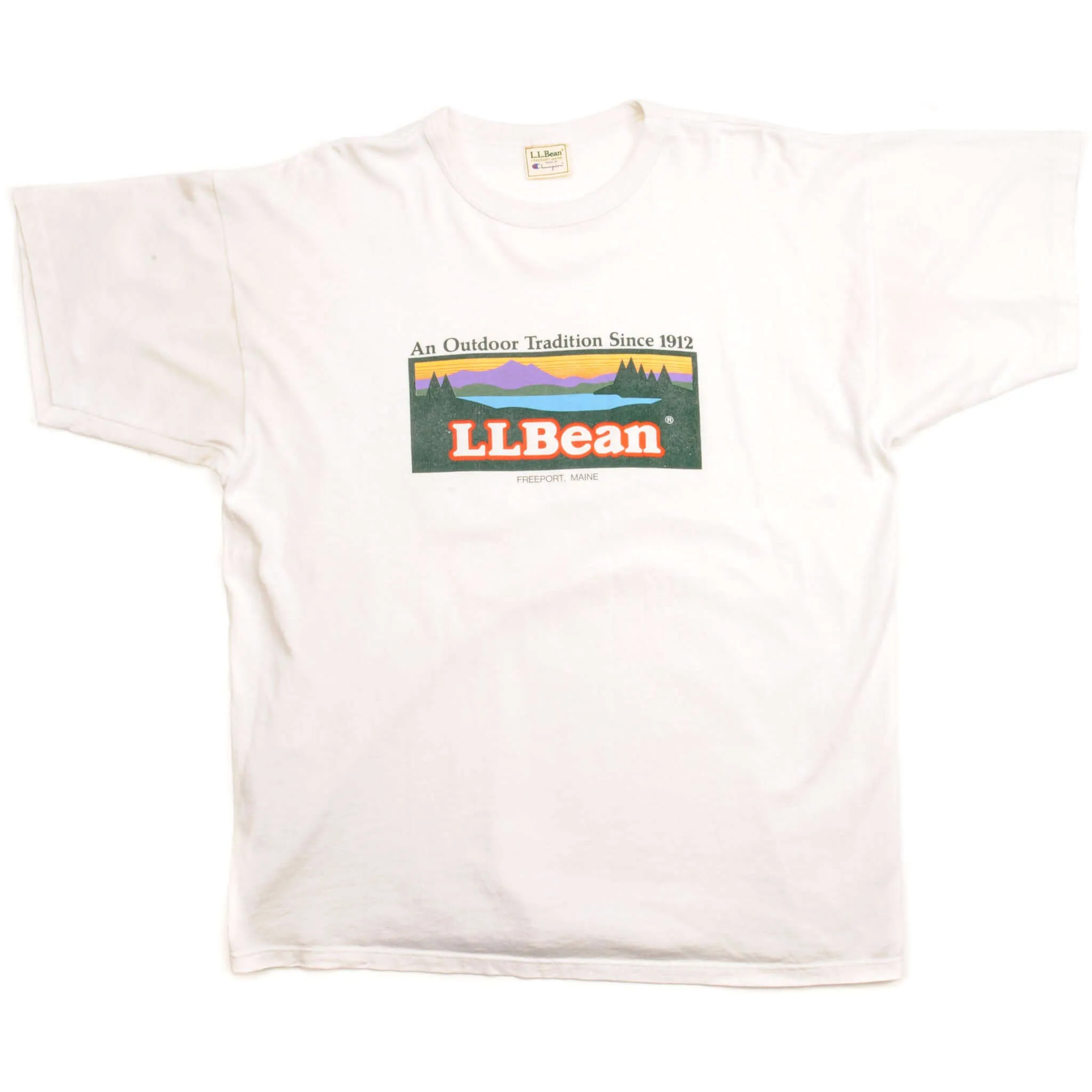 VINTAGE CHAMPION L.L.BEAN TEE SHIRT SIZE LARGE MADE IN USA